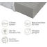 KOMFORTSCHAUMMATRATZE - Weiß, Basics, Textil (180/200/cm) - Sleeptex KOMFORTSCHAUMMATRATZE - Weiß, Basics, Textil (180/200/cm) - Sleeptex