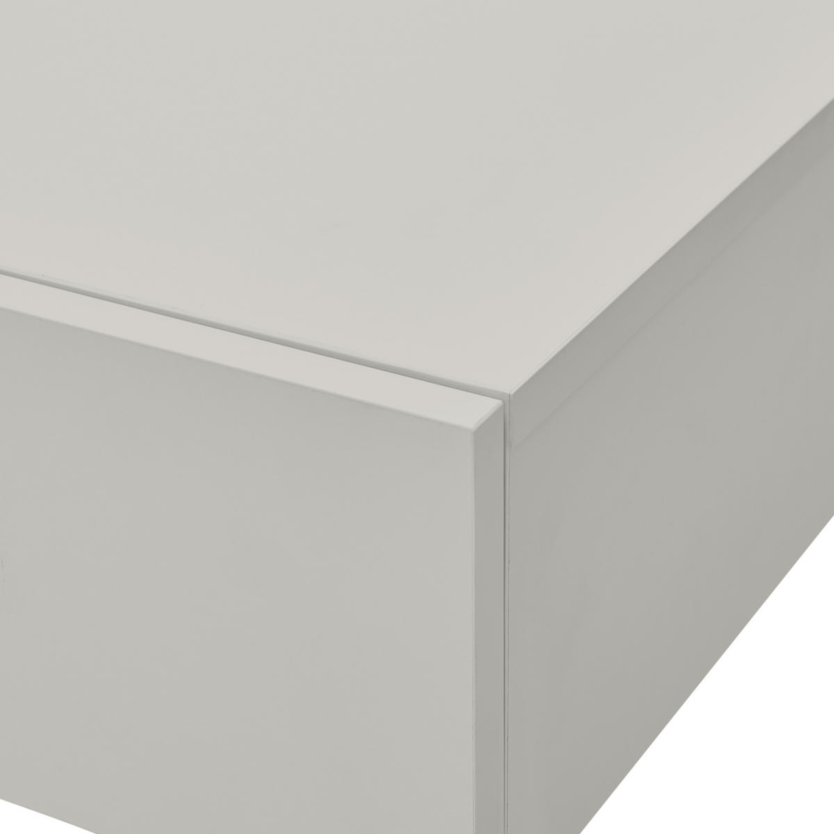 KONZOLNA MIZICA, bež  - bež, Design, leseni material (110/40/16cm) - Hom`in
