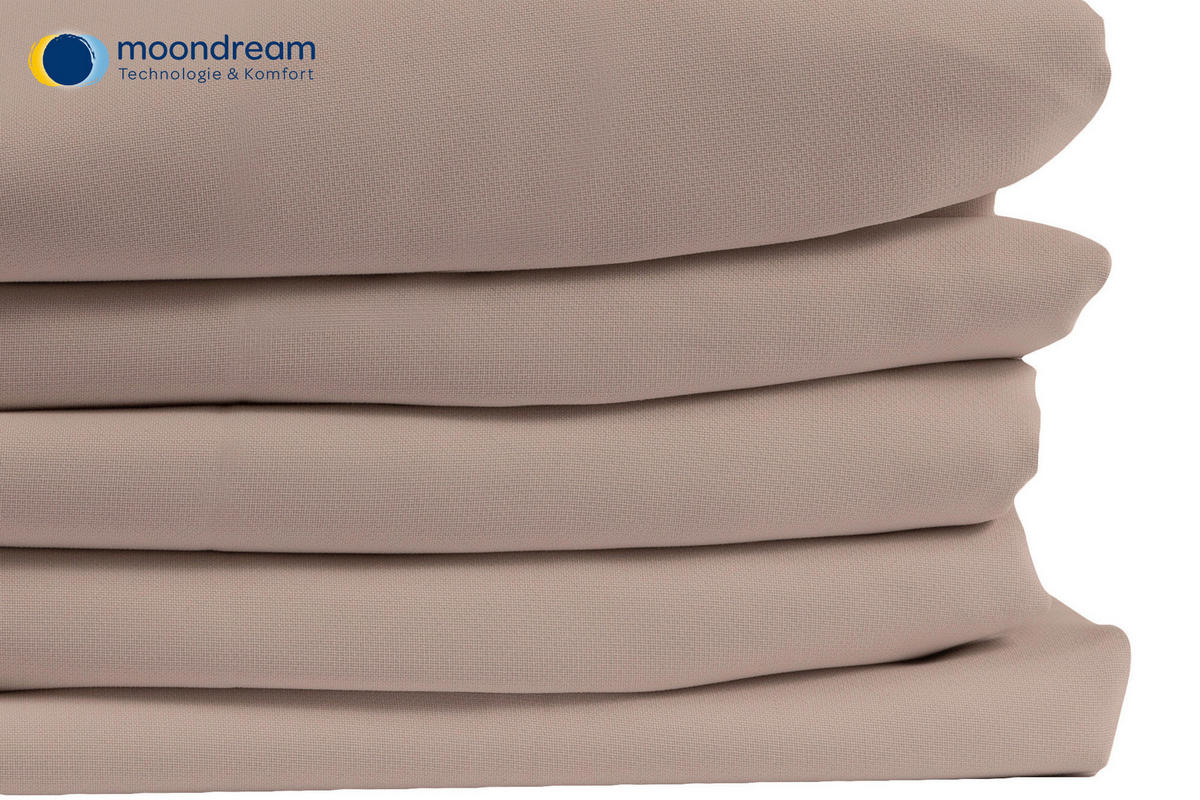 LÄRMSCHUTZVORHANG Verdunkelung 145/260 cm   - Braun, Design, Textil/Metall (145/260cm)