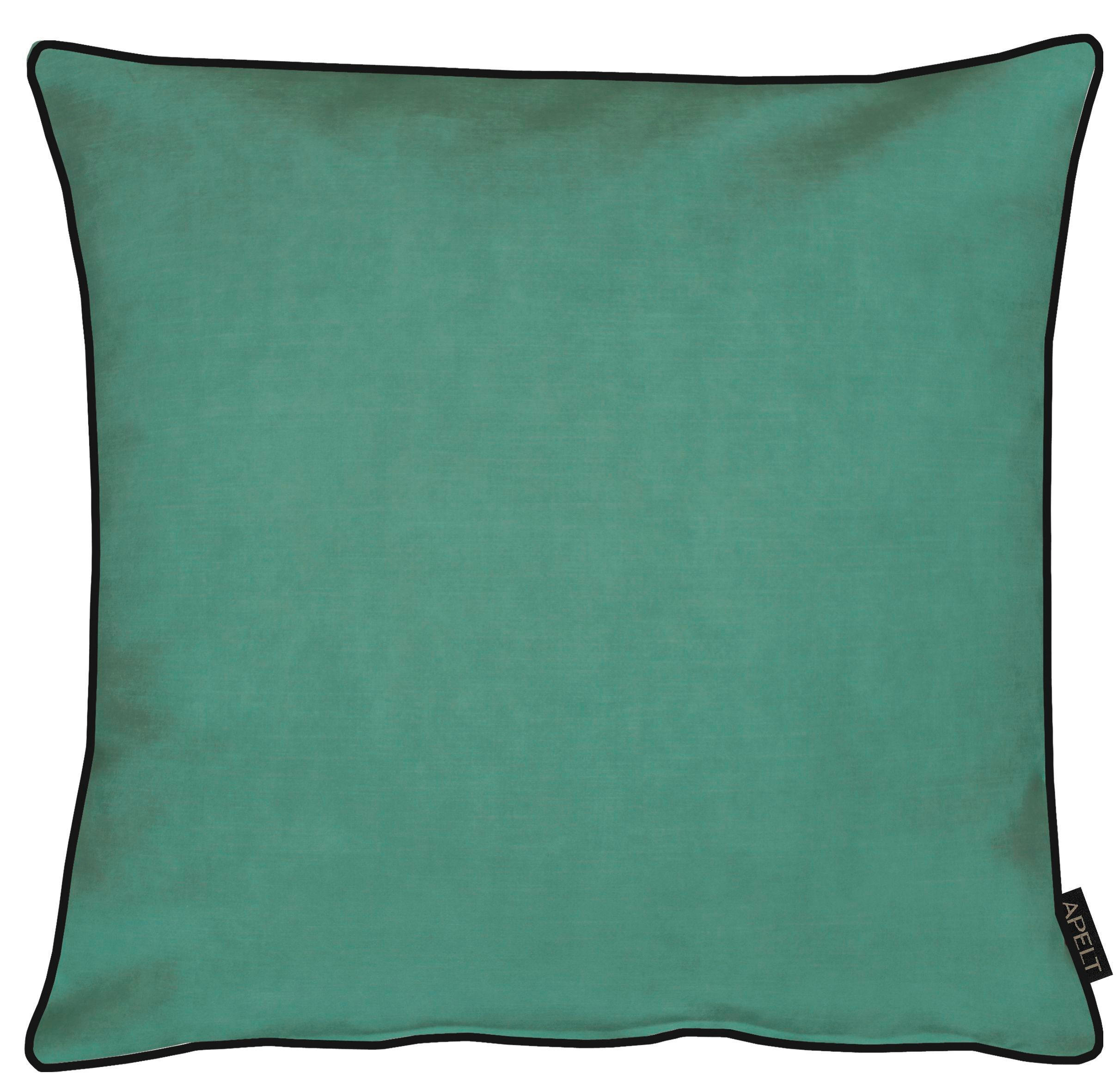 KISSENHÜLLE 46/46 cm  - Türkis, Basics, Textil (46/46cm) - Apelt