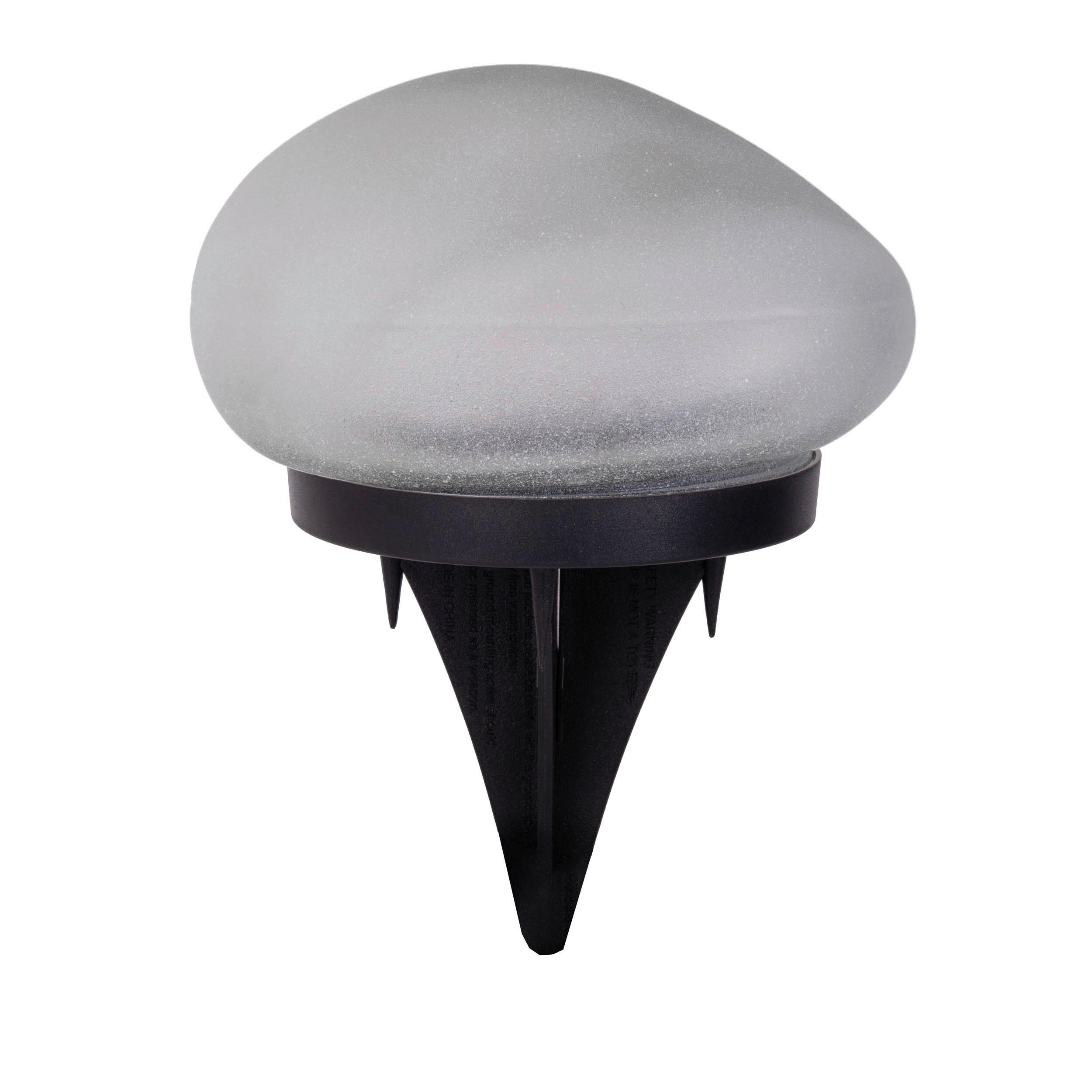 SOLARLEUCHTE  - Transparent/Schwarz, Basics, Glas/Kunststoff (14/12/8.5cm) - Näve