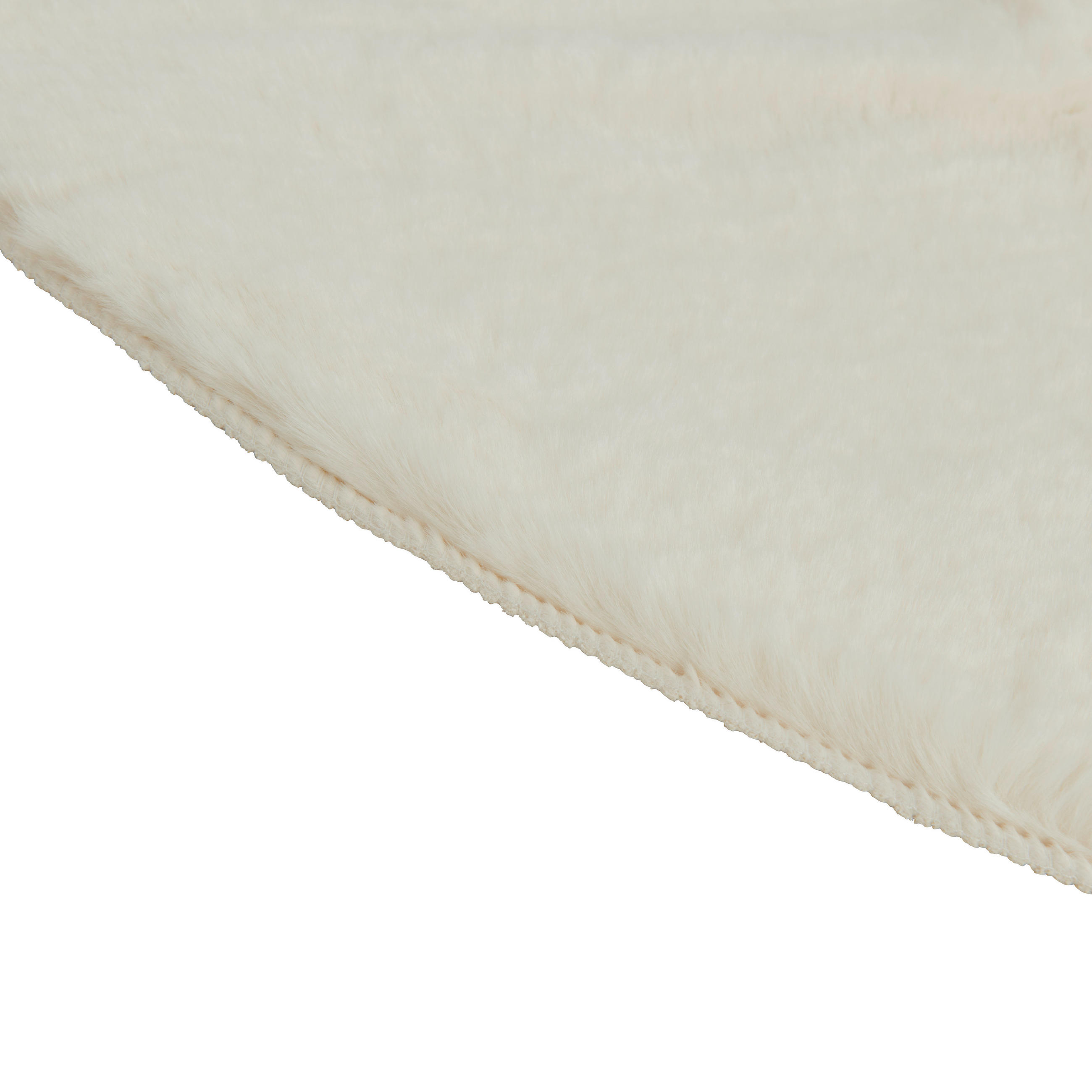 CHRISTBAUMDECKE Weiß  - Weiß, Basics, Kunststoff (90cm) - X-Mas