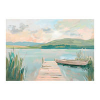 LEINWANDBILD Landschaft & Natur 70/100 cm  - Multicolor, Basics, Holz/Textil (70/100cm)