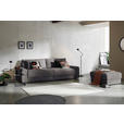 BIGSOFA in Cord Dunkelgrau  - Dunkelgrau/Schwarz, MODERN, Kunststoff/Textil (278/93/112cm) - Carryhome