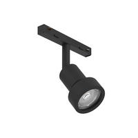 SCHIENENSYSTEM-STRAHLER 5,5/14 cm  - Schwarz, Basics, Kunststoff (5,5/14cm)