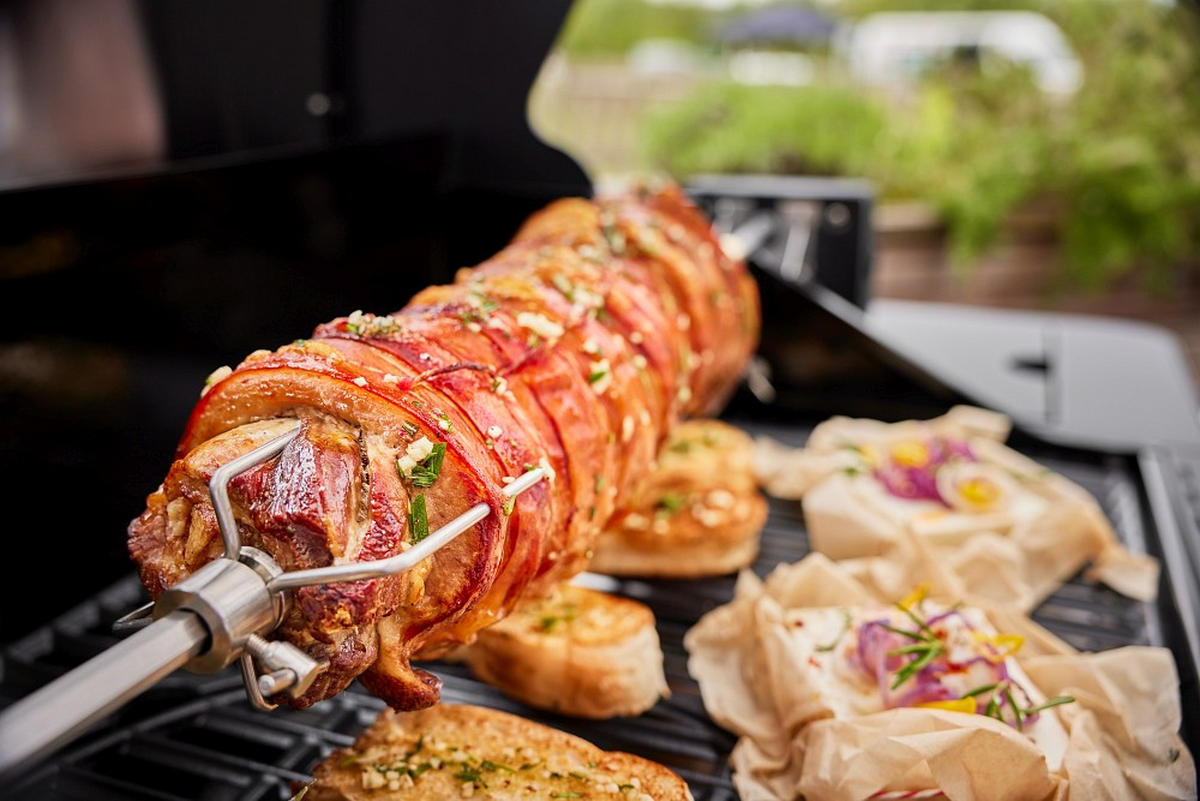 DREHSPIEß - Edelstahlfarben, Basics, Metall (62,5/13,0/11cm) - Rösle