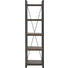 REGAL Mangoholz massiv Braun - Braun, Design, Holz/Metall (55/200/40cm) REGAL Mangoholz massiv Braun - Braun, Design, Holz/Metall (55/200/40cm)
