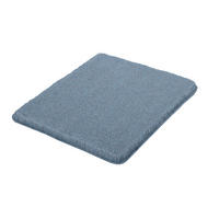 BADTEPPICH RELAX Pastellblau  - Pastellblau, Design, Kunststoff (55/65/3cm) - Kleine Wolke