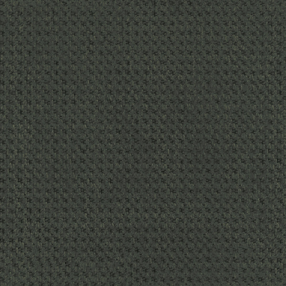 ECKSOFA in Chenille Dunkelgrün  - Dunkelgrün/Schwarz, MODERN, Kunststoff/Textil (204/145cm) - home24