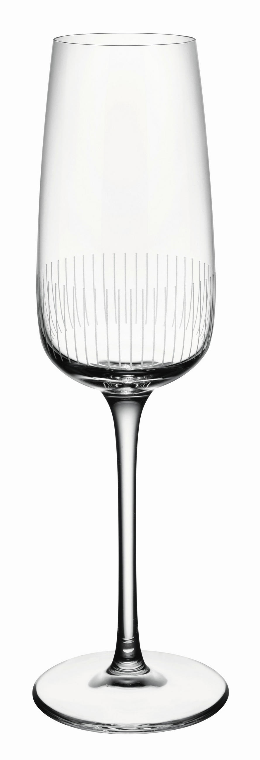 CHAMPAGNERGLAS Afina 120 ml 4-teilig  - Klar, KONVENTIONELL, Glas (7,2/7,2/24,0cm) - Villeroy & Boch