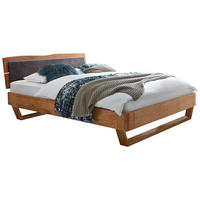 BETT 140/200 cm  in Eichefarben  - Eichefarben, Natur, Holz (140/200cm) - Hasena