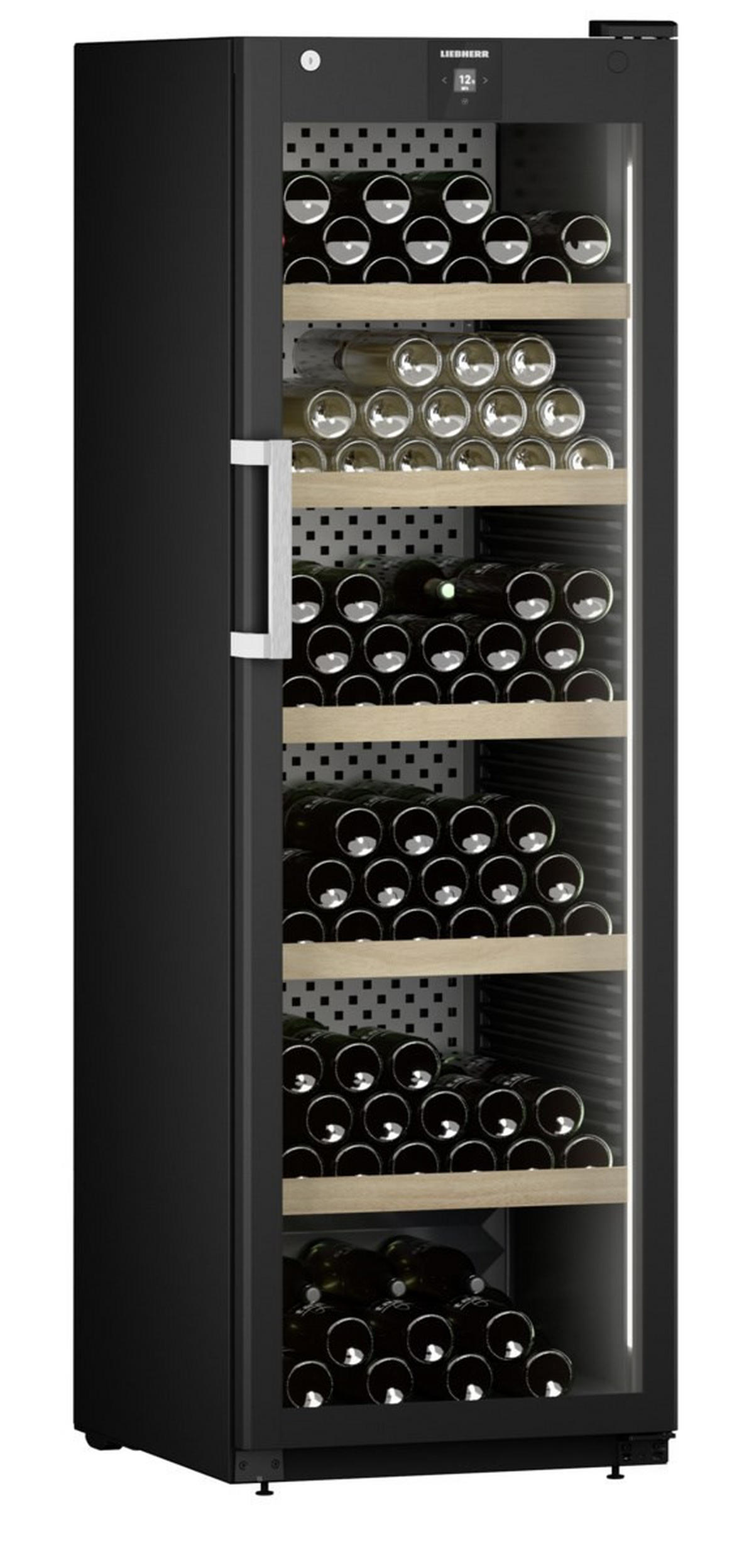 WEINKÜHLSCHRANK WPBLI 5231  - Schwarz, Basics, Holz/Metall (59,7/188,4/76,3cm) - Liebherr