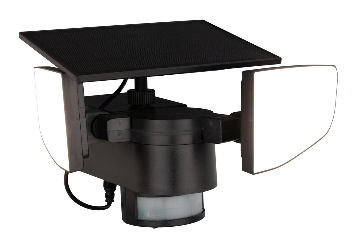 LED KÜLTÉRI LÁMPA - fekete/opál, Basics, műanyag (25/27,5/20,8cm) - Ambia Garden