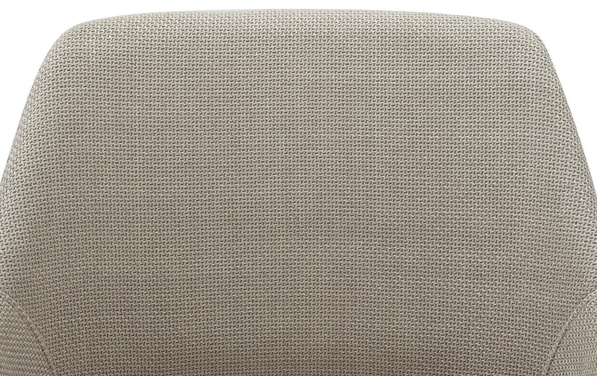 DREHSTUHL  in Leinenoptik Naturfarben, Beige  - Beige/Naturfarben, MODERN, Holz/Kunststoff (51/78/88/57cm) - MID.YOU
