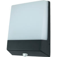 WANDLEUCHTE eLUX 21,1/16,1/5,9 cm   - Anthrazit, Basics, Kunststoff/Metall (21,1/16,1/5,9cm)