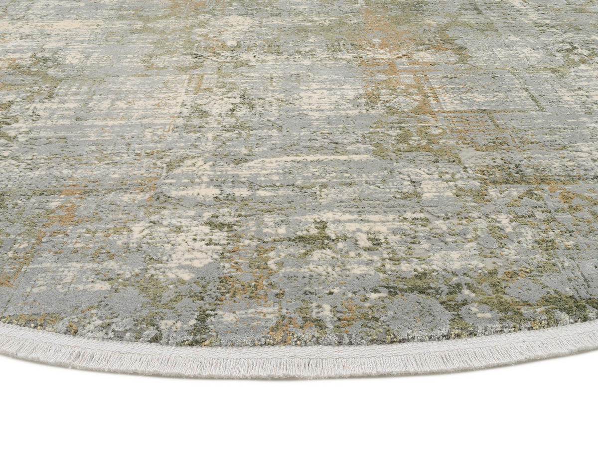 WEBTEPPICH 240/240 cm Grün  - Grün, Design, Textil (240/240cm) - Musterring