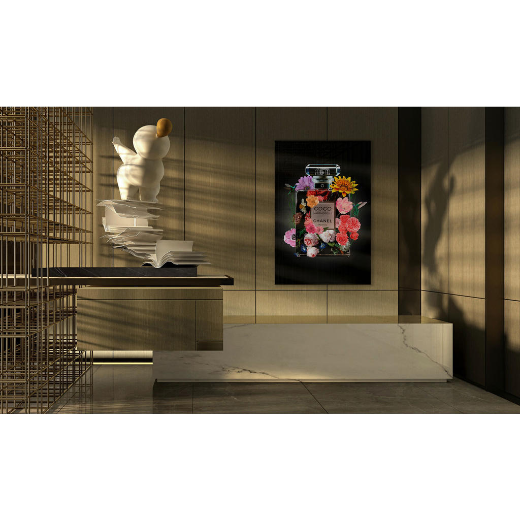 Thumbnail - Wandkraft Bild, Mehrfarbig, Schwarz, Kunststoff, 100x150 cm, einfache und schnelle Anbringung, Bilder und Zubehör, Wandb...