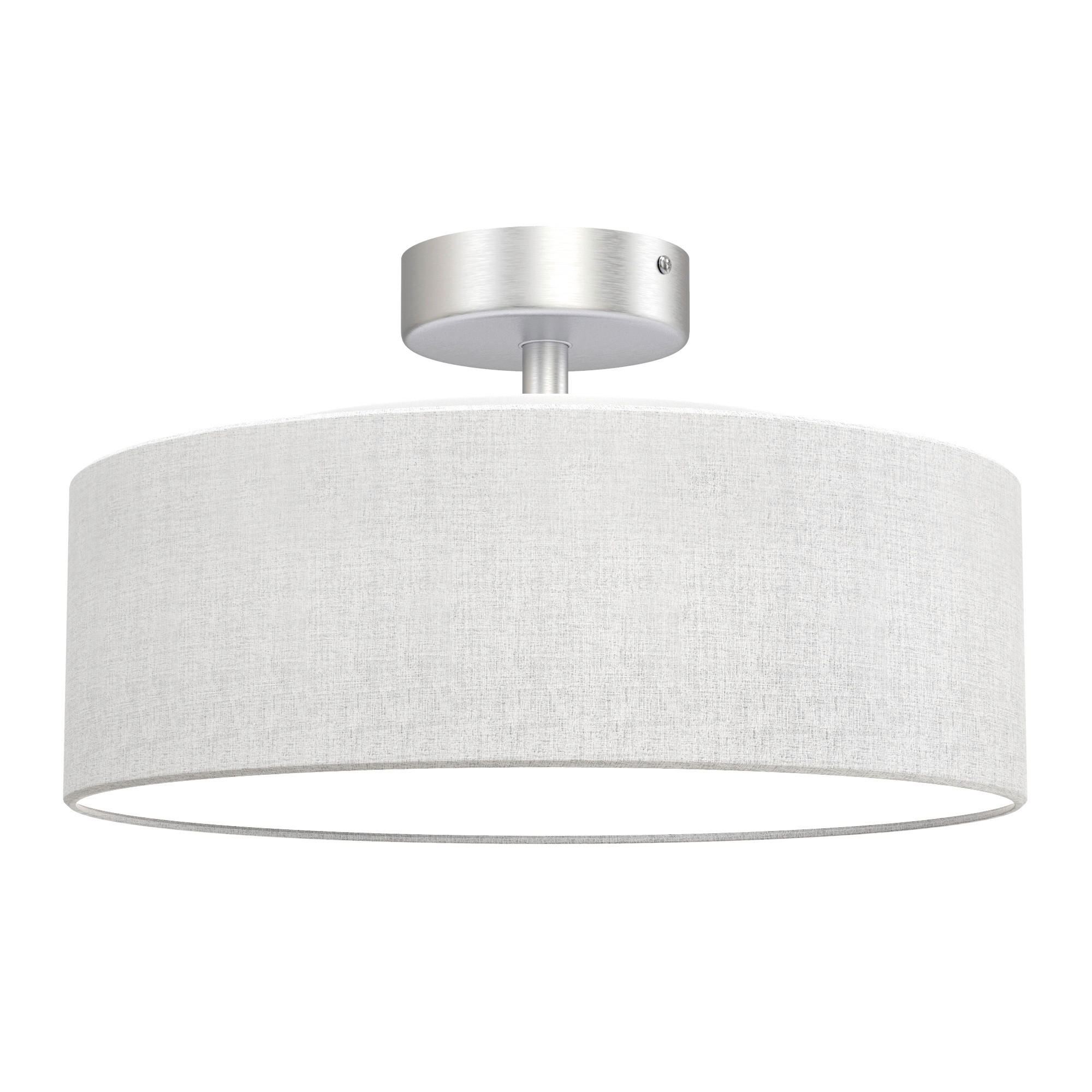 STROPNA SVETILKA 30/16 cm   - bela, Basics, umetna masa (30/16cm)