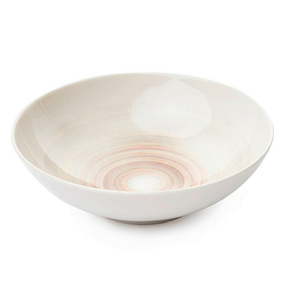 KOMBISERVICE Creme 24-teilig 6 Personen  - Creme, Basics, Keramik (25cm)