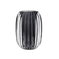 LJUSSTAKE  - svart, Trend, glas (9,4/13cm) - Ambia Home