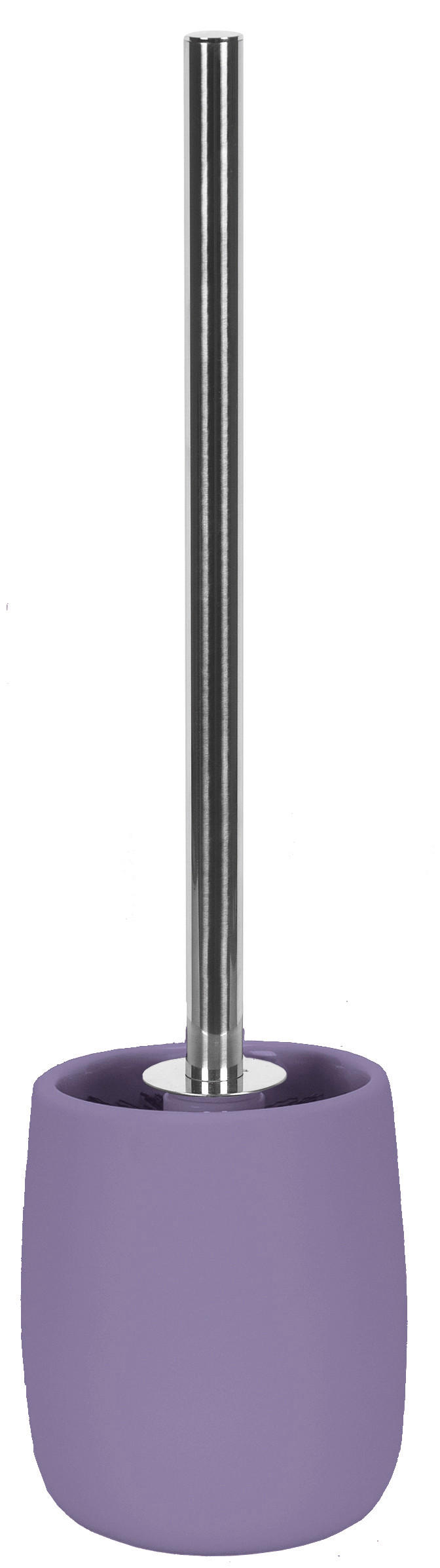 WC KEFA SO STOJANOM - chrómová/béžová, Lifestyle, kov/plast (10,3/41,5cm) - Kleine Wolke