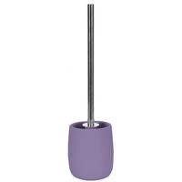 WC SADA - ŠTĚTKA A DRŽÁK - barvy chromu/béžová, Lifestyle, kov/plast (10,3/41,5cm) - Kleine Wolke