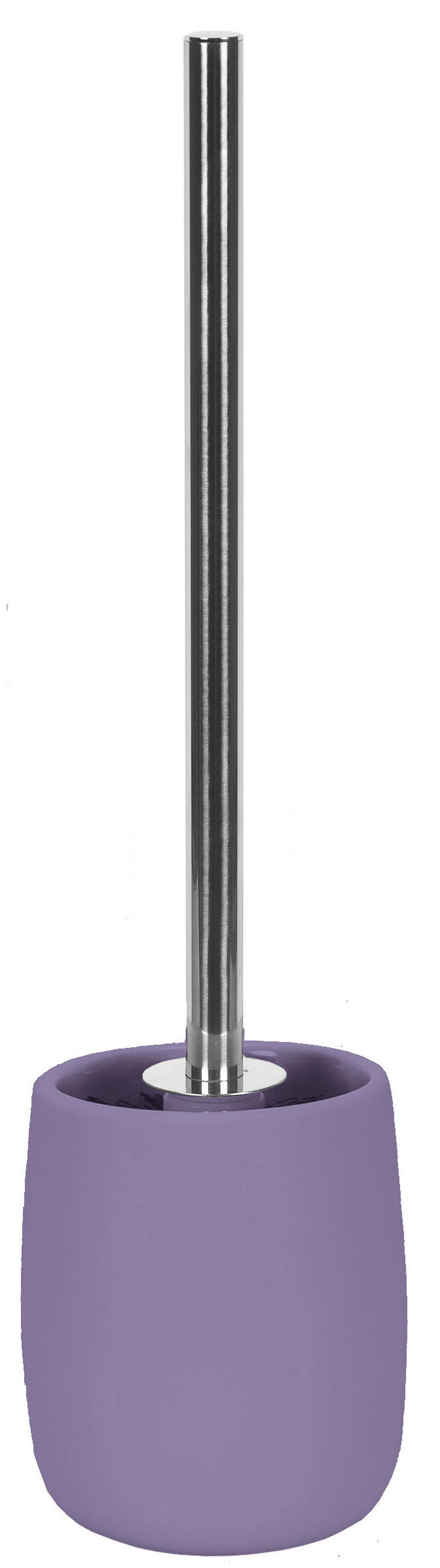 WC SADA - ŠTĚTKA A DRŽÁK - barvy chromu/béžová, Lifestyle, kov/plast (10,3/41,5cm) - Kleine Wolke