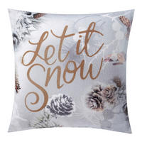 KISSENHÜLLE Home 50/50 cm  - Silberfarben, Trend, Textil (50/50cm) - Estella