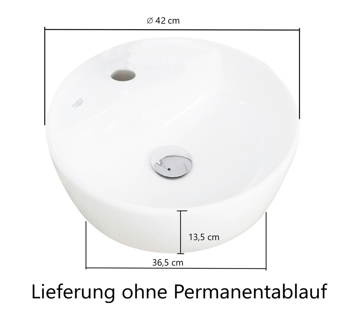 WASCHTISCHKOMBI 101 cm  - Graphitfarben/Grau, Natur, Holzwerkstoff (101cm) - Xora