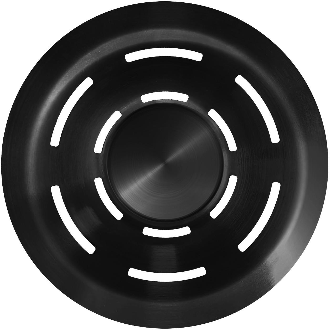 ZUGKNOPF 105051  - Schwarz, Basics, Metall (11,4+3,5cm) - HKT