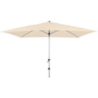 SONNENSCHIRM 300x200 cm Naturfarben  - Alufarben/Naturfarben, KONVENTIONELL, Textil/Metall (300/200cm) - Doppler