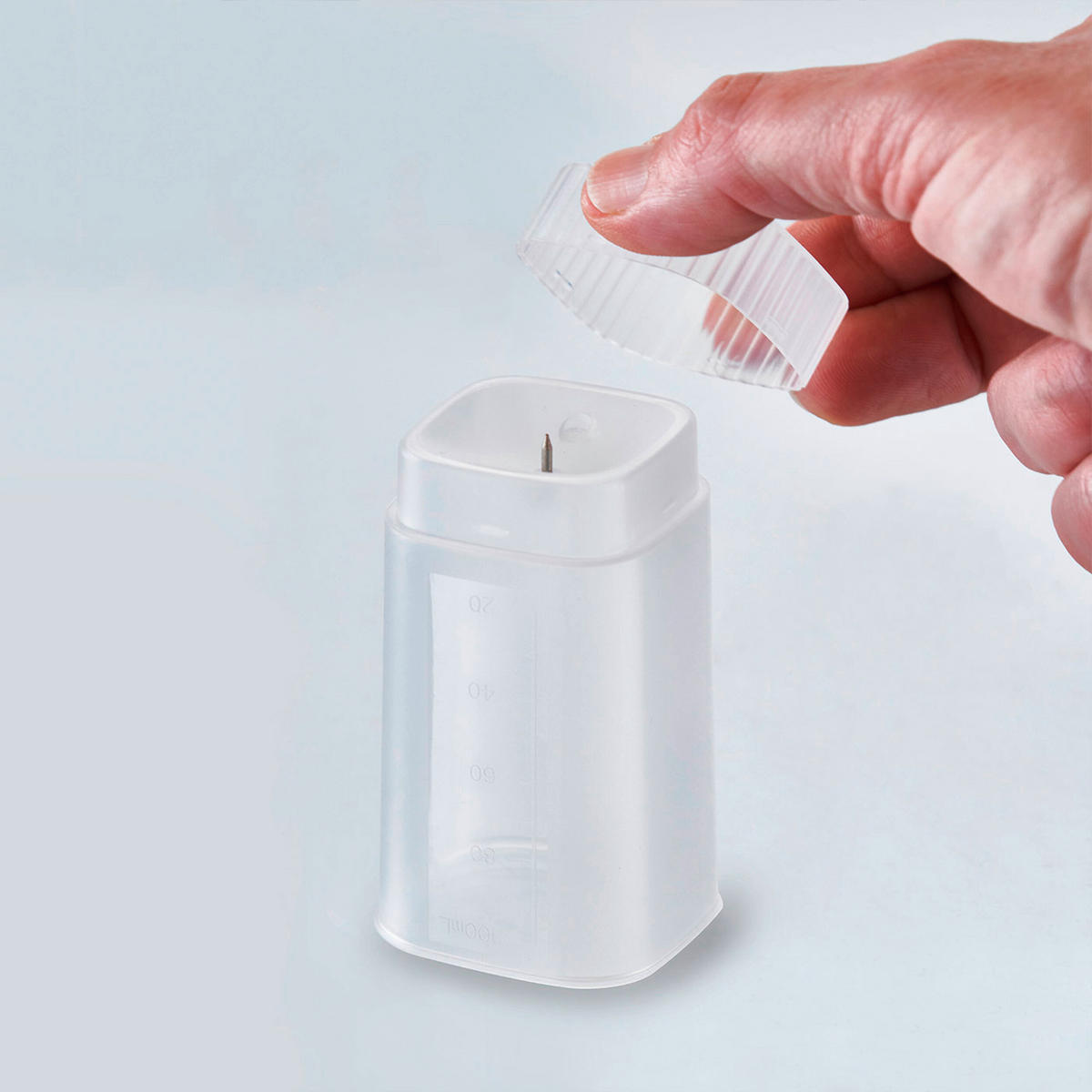 EIERKOCHER  - Edelstahlfarben/Transparent, Basics (7,5/13,5/21,5cm) - CASO Design