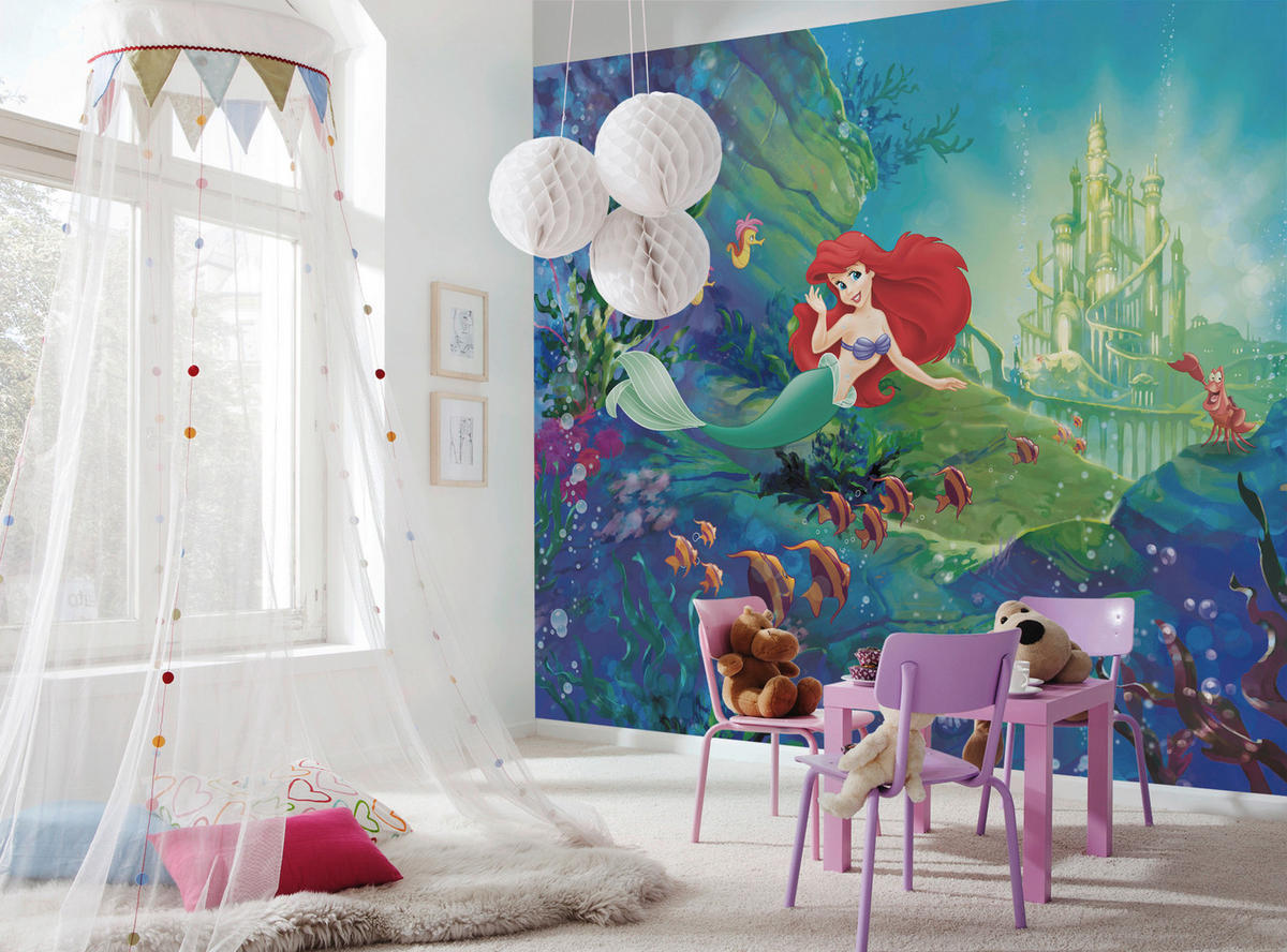 FOTOTAPETE - Multicolor, Design, Papier (368/254cm) - Disney