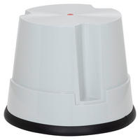 TRITTHOCKER Grau  - Grau, MODERN, Kunststoff (39/32/39cm) - MID.YOU