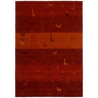 ORIENTTEPPICH 60/90 cm Chasca Rot  - Rot, LIFESTYLE, Textil (60/90cm) - Cazaris