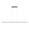 LAMPĂ SUSPENDATĂ CU LED 160/6/120 cm  - antracit, Basics, plastic/metal (160/6/120cm)