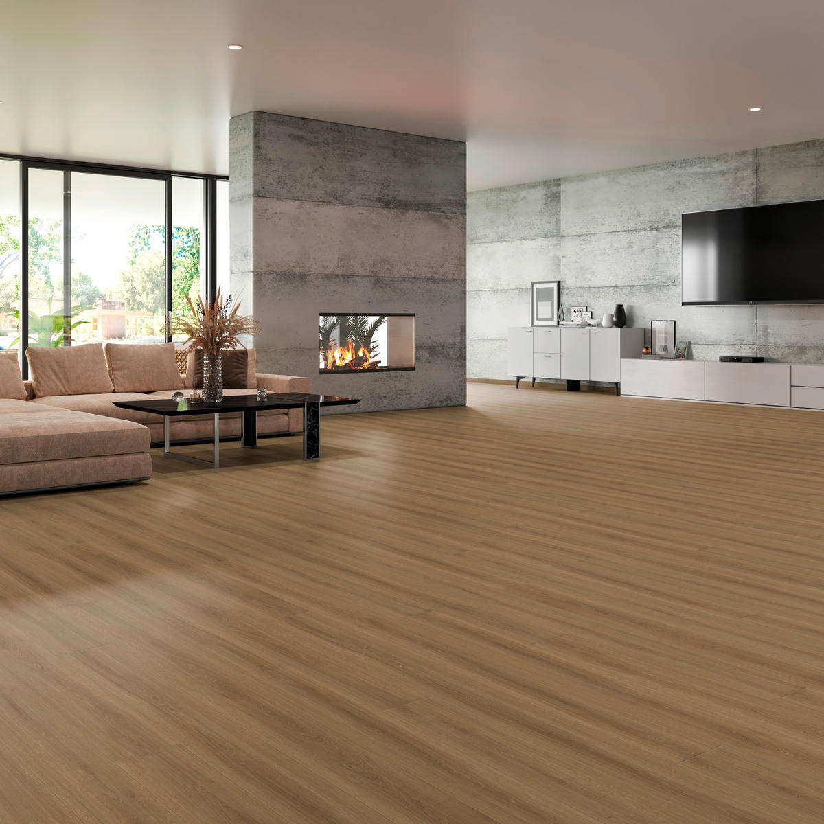 VINYLBODEN Elito Trend Eiche Cafe!Pur 100005401  per  m² - KONVENTIONELL, Holz (220/21,6/1cm) - Tilo