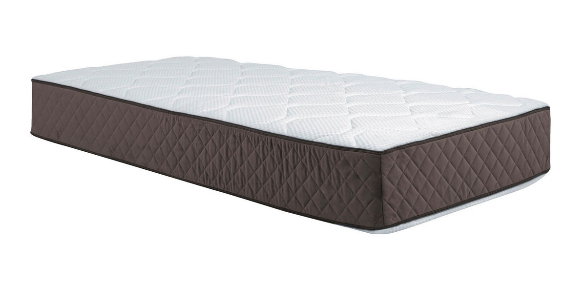 TASCHENFEDERKERNMATRATZE 90/200 cm Höhe ca. 28 cm 7 -Zonen - KONVENTIONELL, Textil (90/200cm) - Boxxx