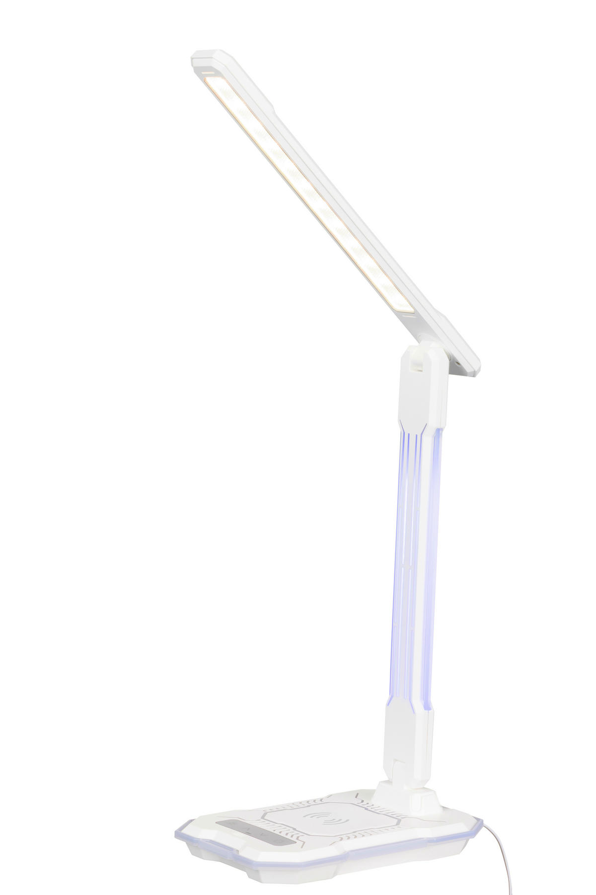 LED-SCHREIBTISCHLEUCHTE 31,6/18,1/12,1 cm   - Weiß, LIFESTYLE, Kunststoff (31,6/18,1/12,1cm) - Novel