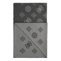 ODEJA  PREMIUM PILE PEONY GUESS  150/200 cm       črna  - črna, Konvencionalno, tekstil (150/200cm) - Guess