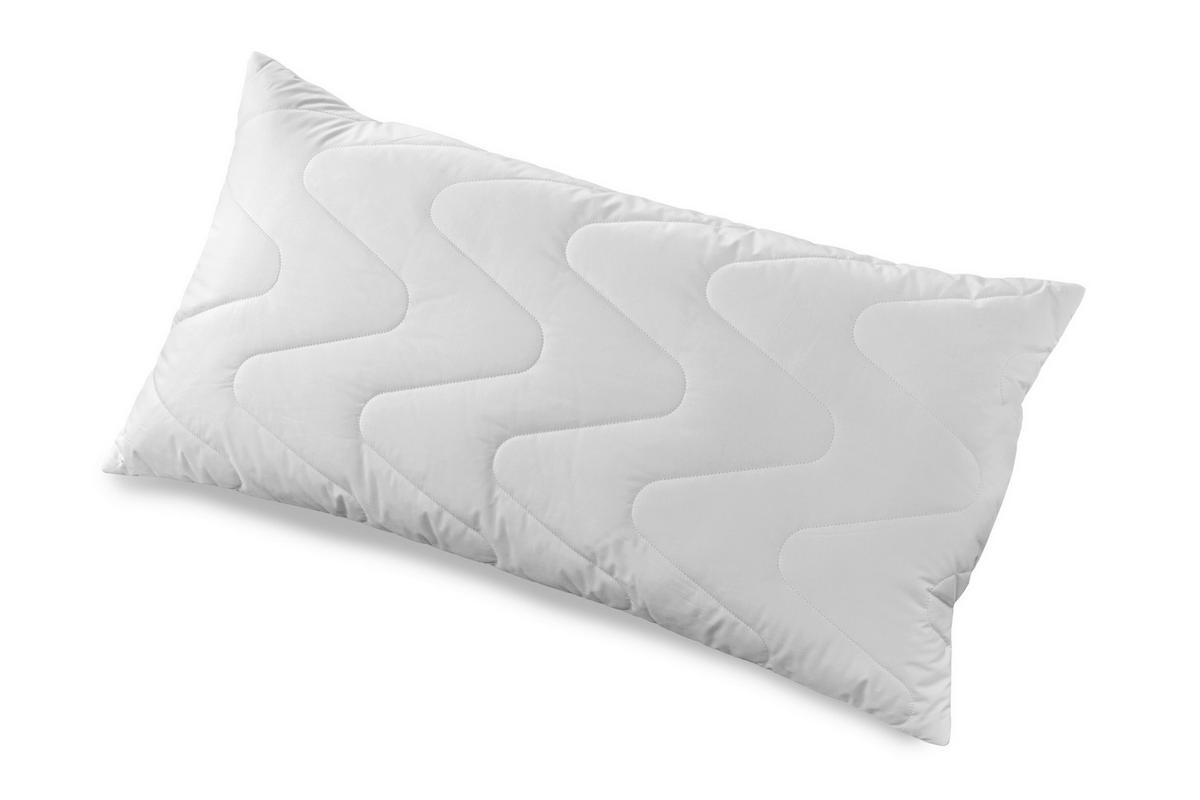 KOPFKISSEN  Sport Line  40/80 cm       - Weiß, Basics, Textil (40/80cm) - Centa-Star