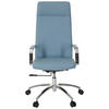 DREHSTUHL  in Flachgewebe Hellblau  - Alufarben/Hellblau, MODERN, Kunststoff/Textil (56/131/67cm) - MID.YOU