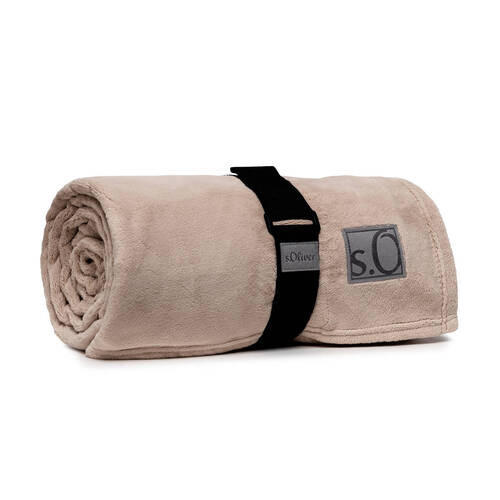 WOHNDECKE 220/240 cm  - Sandfarben, Basics, Textil (220/240cm) - S. Oliver