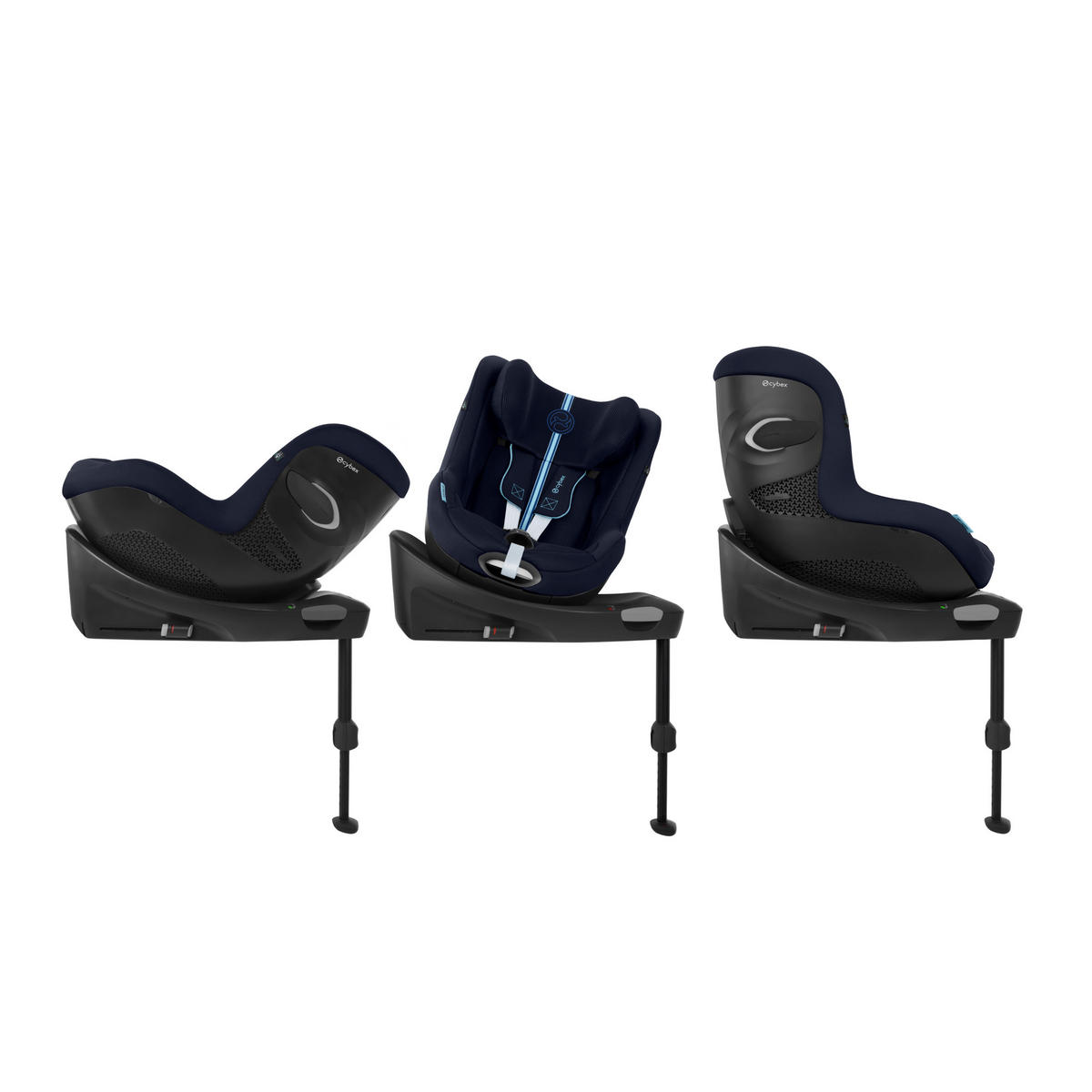 SJEDALICA OKRENUTA UNATRAG  Sirona Gi i-Size  - tamno plava, Basics (71/44/75cm) - Cybex