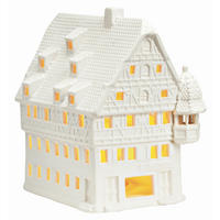 DEKOHAUS - Weiß, Basics, Keramik (13/18/13cm)