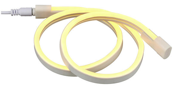 LED-Dekoleuchte Greta - Weiß, MODERN, Kunststoff (75cm) - Luca Bessoni