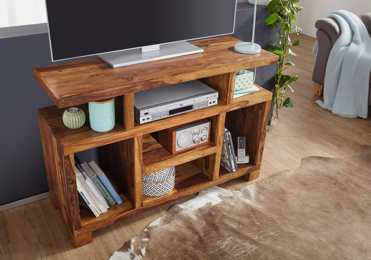 SIDEBOARD  in 115/76,5/41 cm  - Sheeshamfarben, Design, Holz (115/76,5/41cm) - MID.YOU
