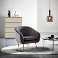 KOMMODE  in 80/103/48 cm  - Kaschmir/Anthrazit, Design, Holzwerkstoff/Kunststoff (80/103/48cm) - Carryhome