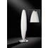 LED-TISCHLEUCHTE - Chromfarben, Design, Kunststoff/Metall (12/43/12cm)