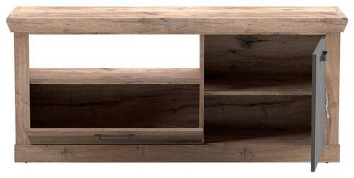 TV-ELEMENT - Eichefarben/Anthrazit, KONVENTIONELL, Holzwerkstoff/Kunststoff (150/66/40cm) - Carryhome